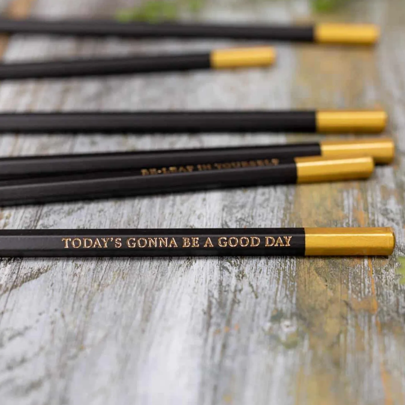 Toasted Crumpet In Full Bloom Set of 6 Pencils