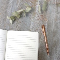 Toasted Crumpet Inky Shells Pure A5 Lined Notebook