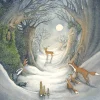 Moongazer Cards In The Bleak Mid-Winter Greeting Card