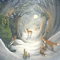 Moongazer Cards In The Bleak Mid-Winter Greeting Card