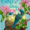Madame Treacle In the Nest Mother's Day Card