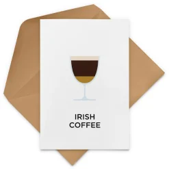 Everlong Print Co. Irish Coffee Card