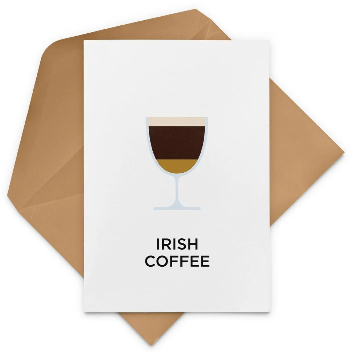 Everlong Print Co. Irish Coffee Card