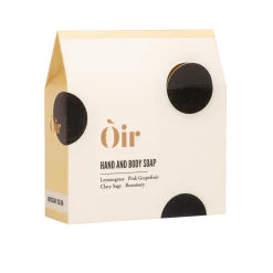 Òir Soaps Òir Lemongrass, Pink Grapefruit, Clary Sage, Rosemary Luxury Hand & Body Soap