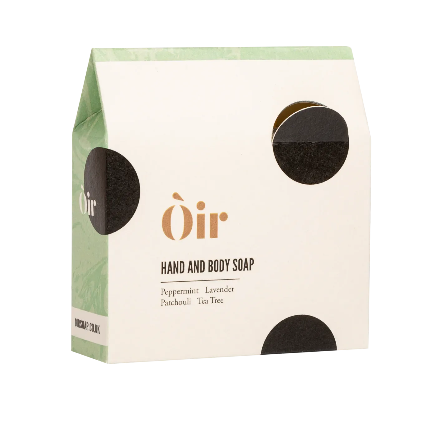 Òir Soaps Òir Peppermint, Lavender, Patchouli, Tea Tree Luxury Hand & Body Soap