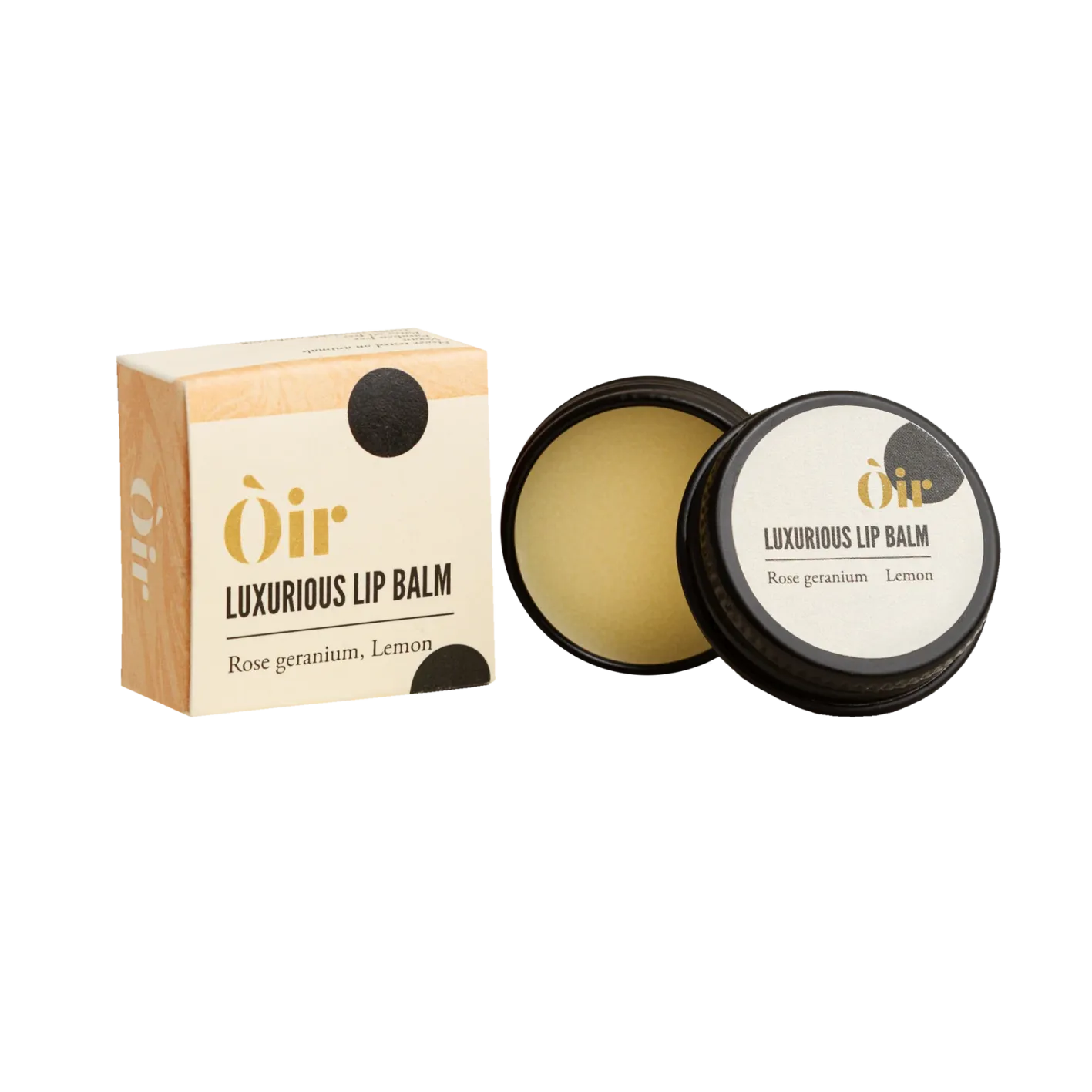 Òir Soaps Òir Rose Geranium & Lemon Luxurious Lip Balm