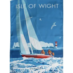 Town Towels Isle of Wight - The Needles Tea Towel