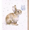 Wrendale Designs 'I Spy a Butterfly' Bunny Birthday Greetings Card