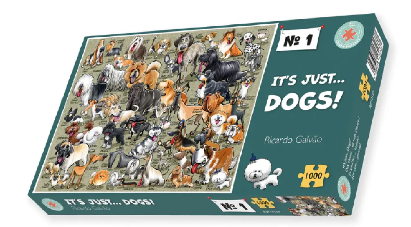 All Jigsaw Puzzles It's Just.....Dogs! 1000 Piece Jigsaw Puzzle