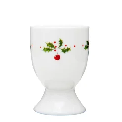 Jane Abbott Designs Jane Abbott Holly & Berry China Egg Cup