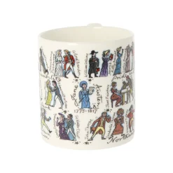 Picturemaps Jane Austen Bone China Mug