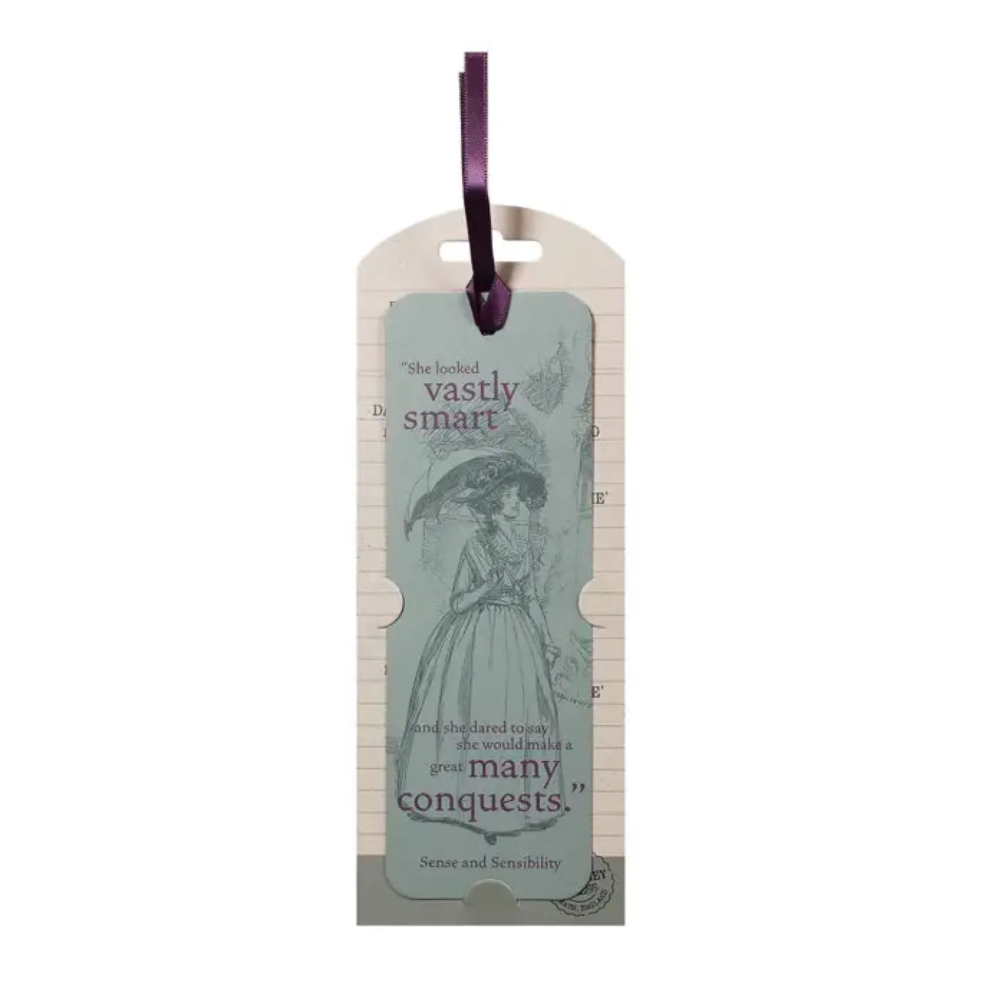 Half Moon Bay Jane Austen Bookmark