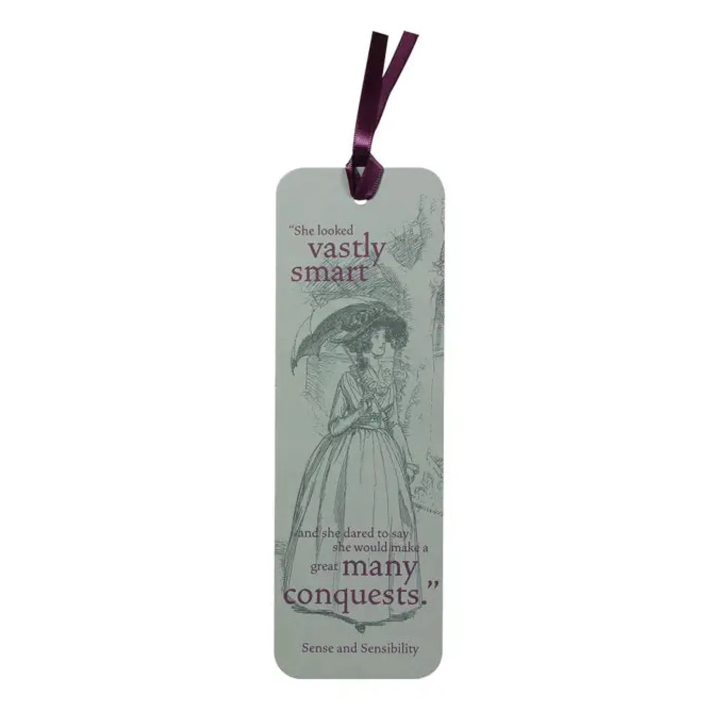 Half Moon Bay Jane Austen Bookmark
