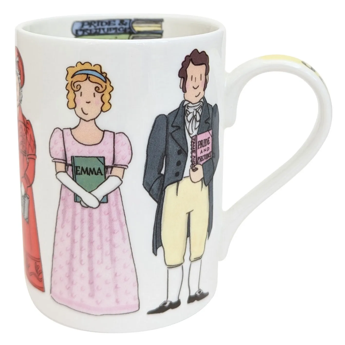 Alison Gardiner Jane Austen Characters Mug Boxed