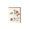 Wrendale Designs 'Joyful & Triumphant' Jack Russell Gift Enclosure Card