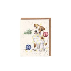 Wrendale Designs 'Joyful & Triumphant' Jack Russell Gift Enclosure Card