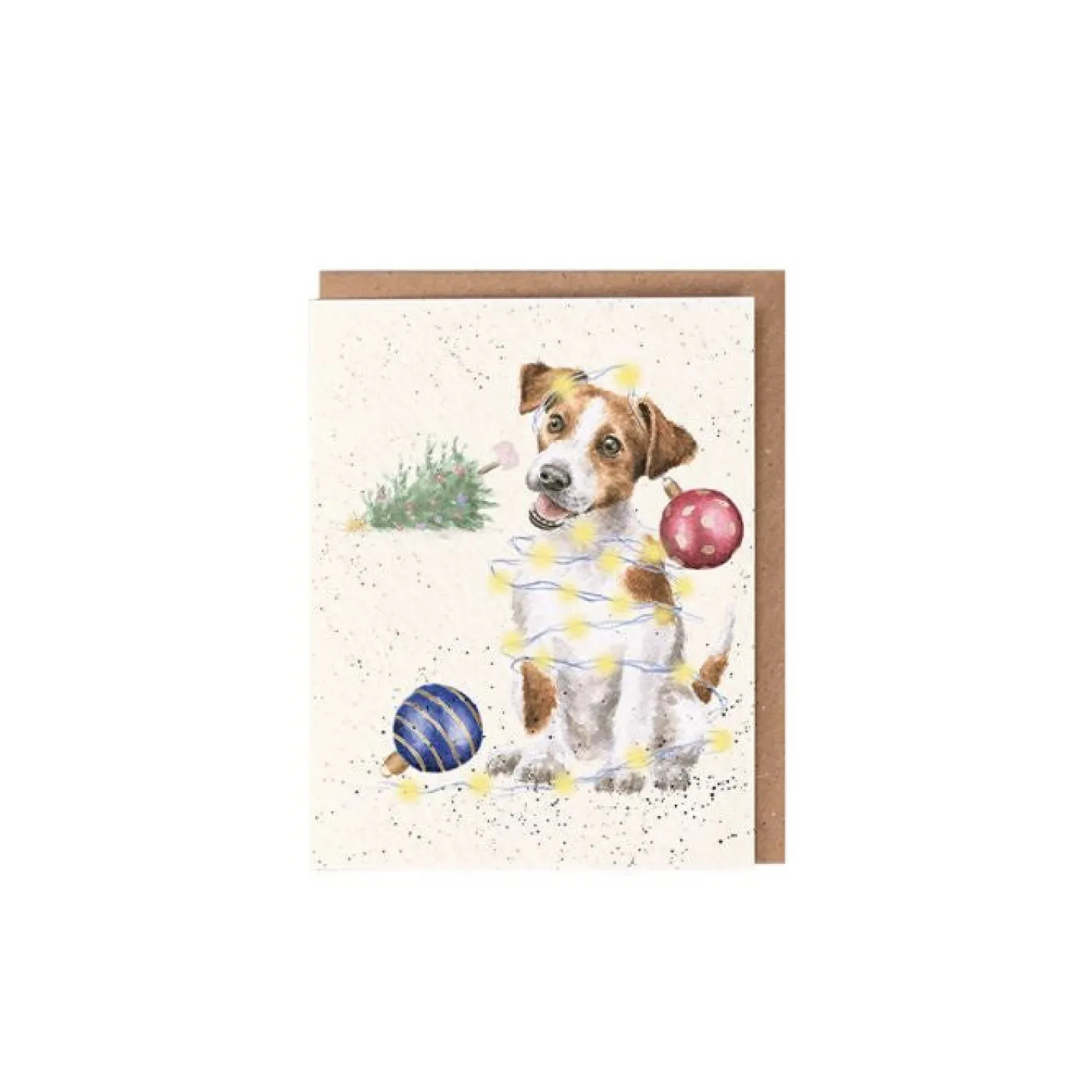 Wrendale Designs 'Joyful & Triumphant' Jack Russell Gift Enclosure Card