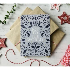 Becky Amelia Joy to the World Christmas Card