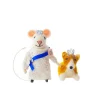 Sew Heart Felt Jubilee Queen Mouse with Princess Corgi
