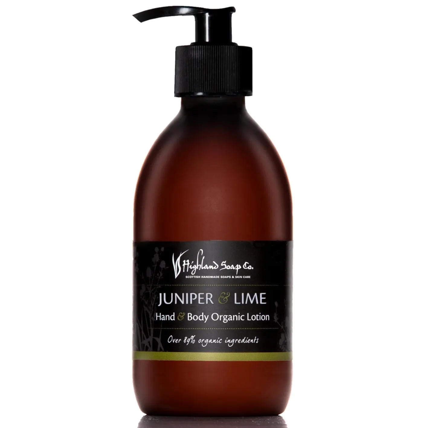 The Highland Soap Company Juniper & Lime Hand & Body Organic Lotion 300ml