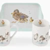 Wrendale Designs 'Just Hatched' Ducklings Mug & Tray Set