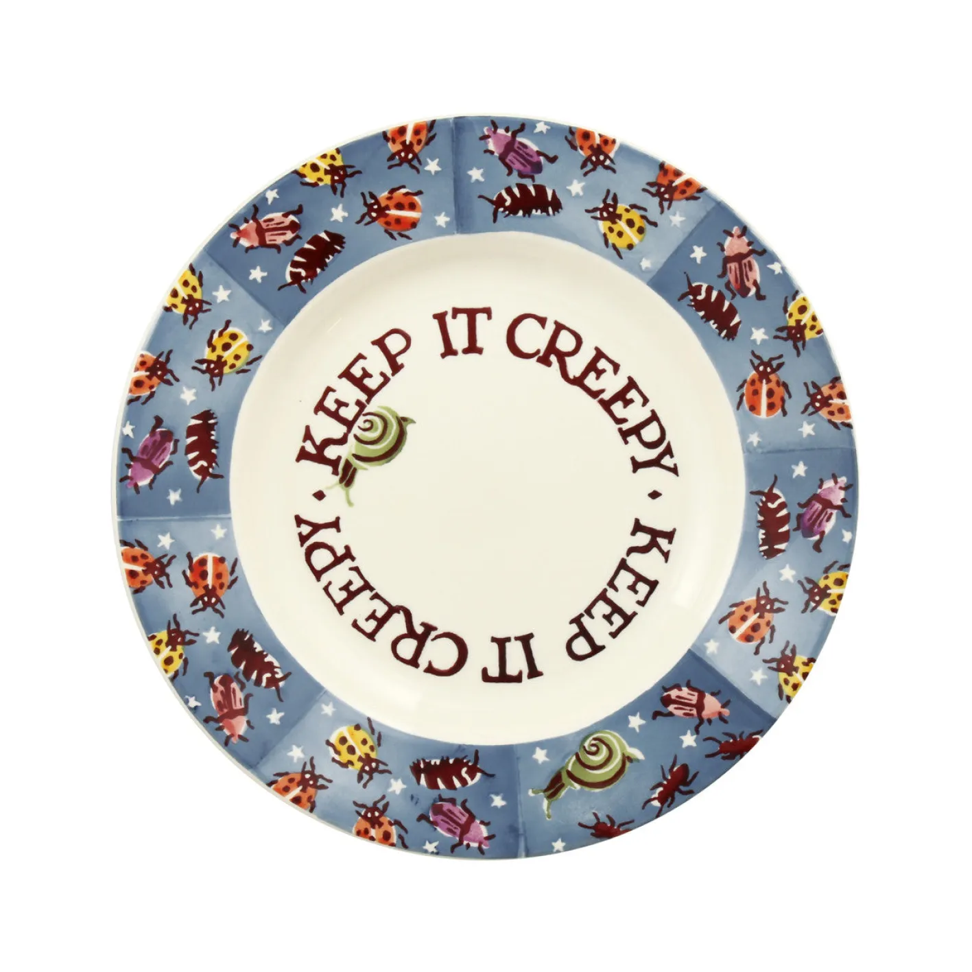 Emma Bridgewater Keep It Creepy 8 1/2 inch Plate
