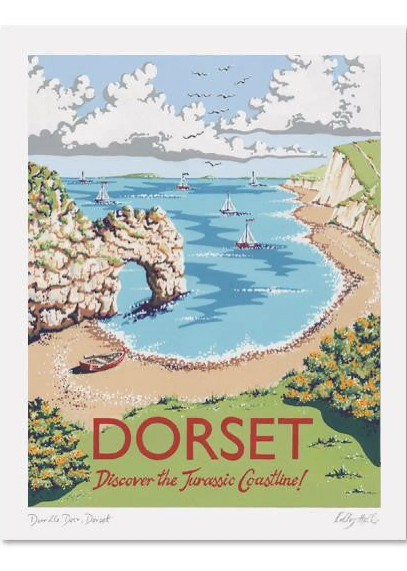 Kelly Hall Designs Kelly Hall Dorset Print