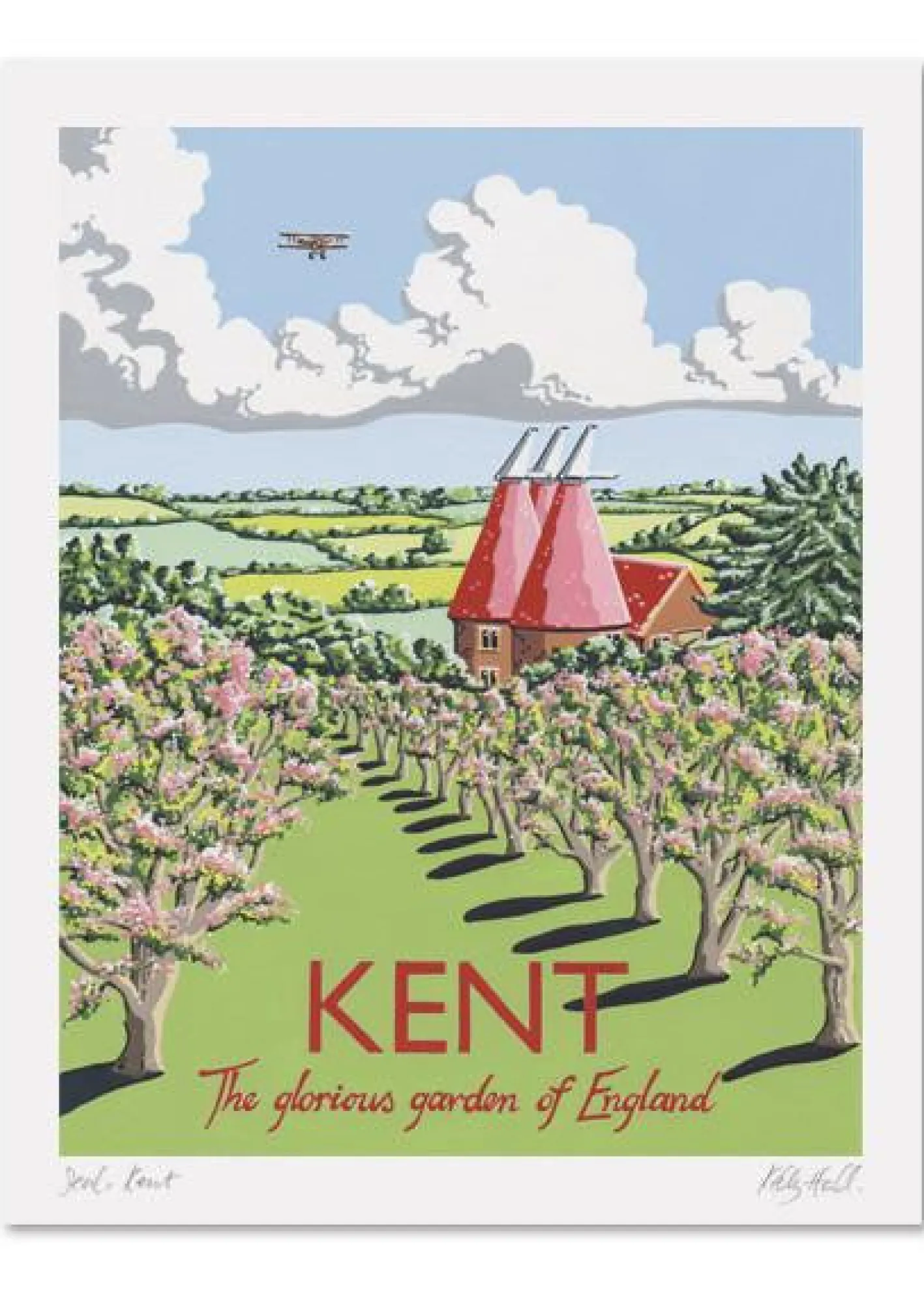 Kelly Hall Designs Kelly Hall Kent Print