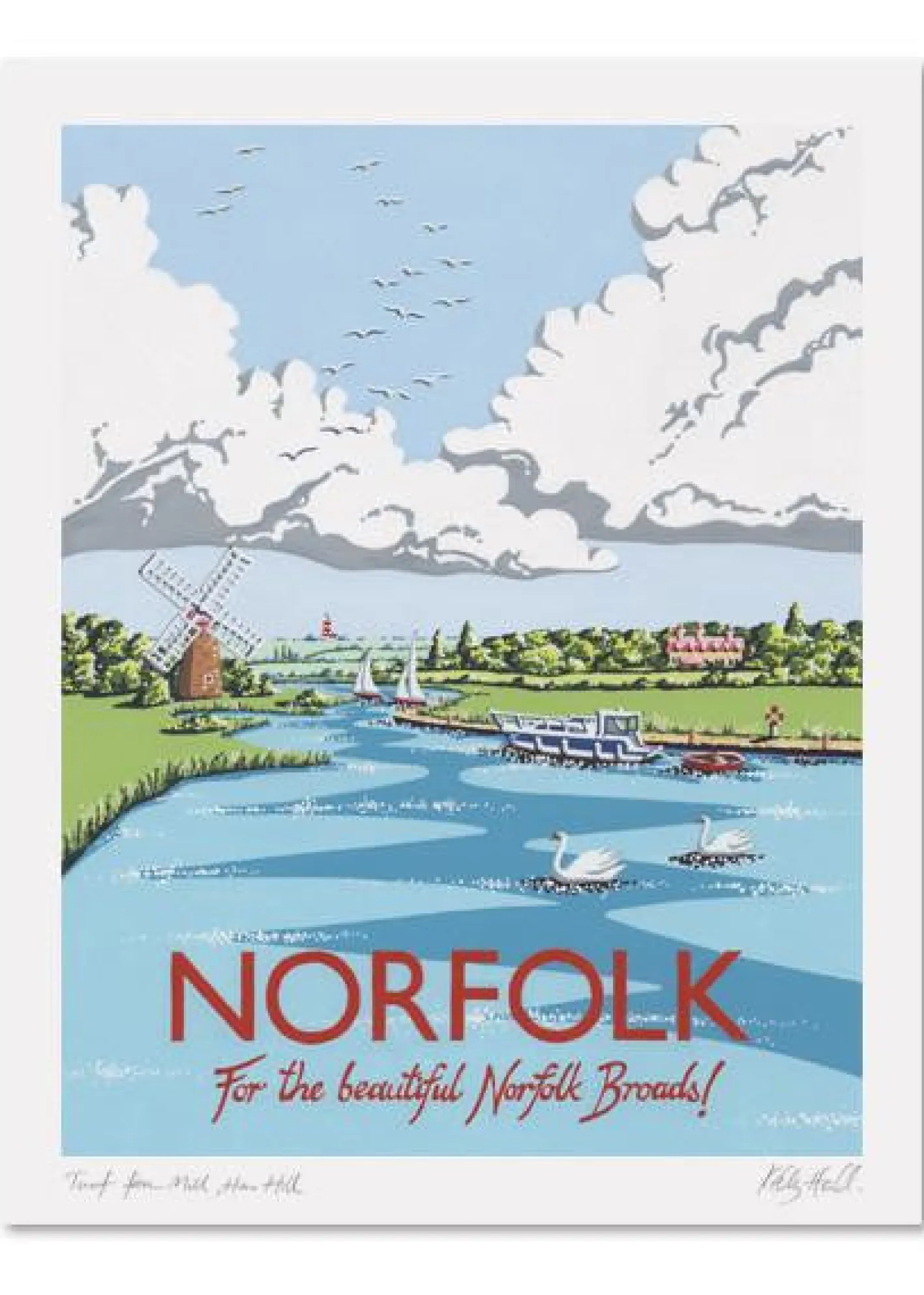 Kelly Hall Designs Kelly Hall Norfolk Print