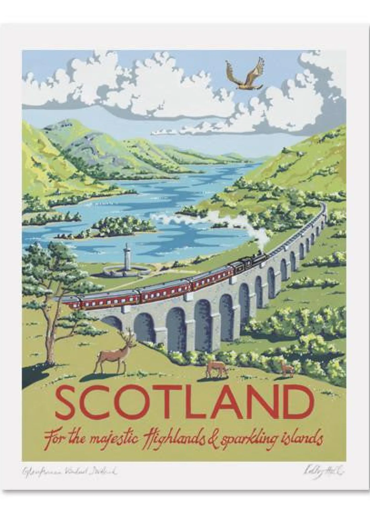 Kelly Hall Designs Kelly Hall Scotland Print