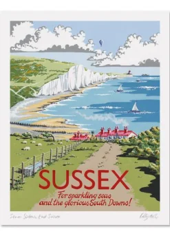 Kelly Hall Designs Kelly Hall Sussex Print