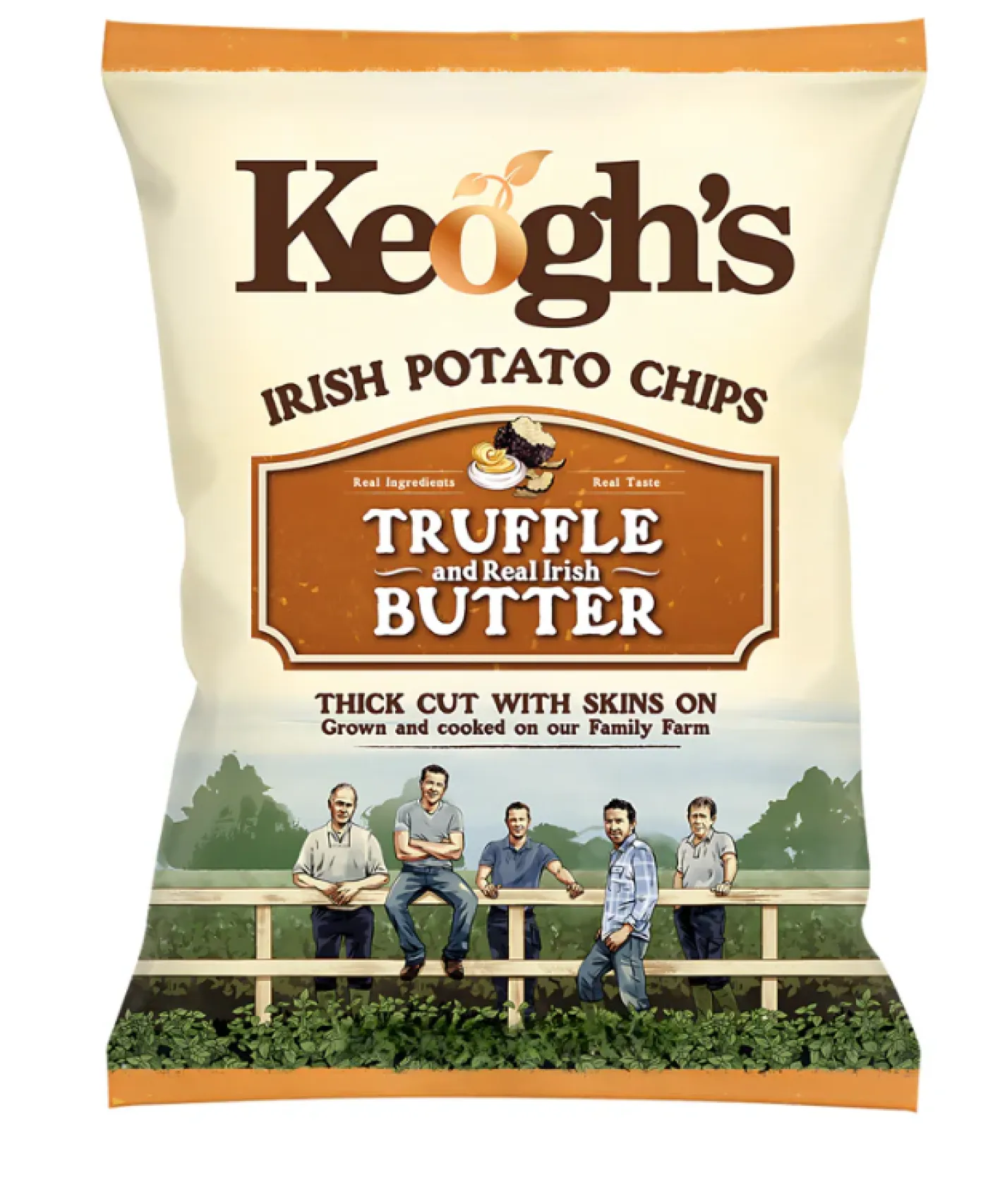 Tea & Biscuits Keogh's Truffle & Real Irish Butter Crisps