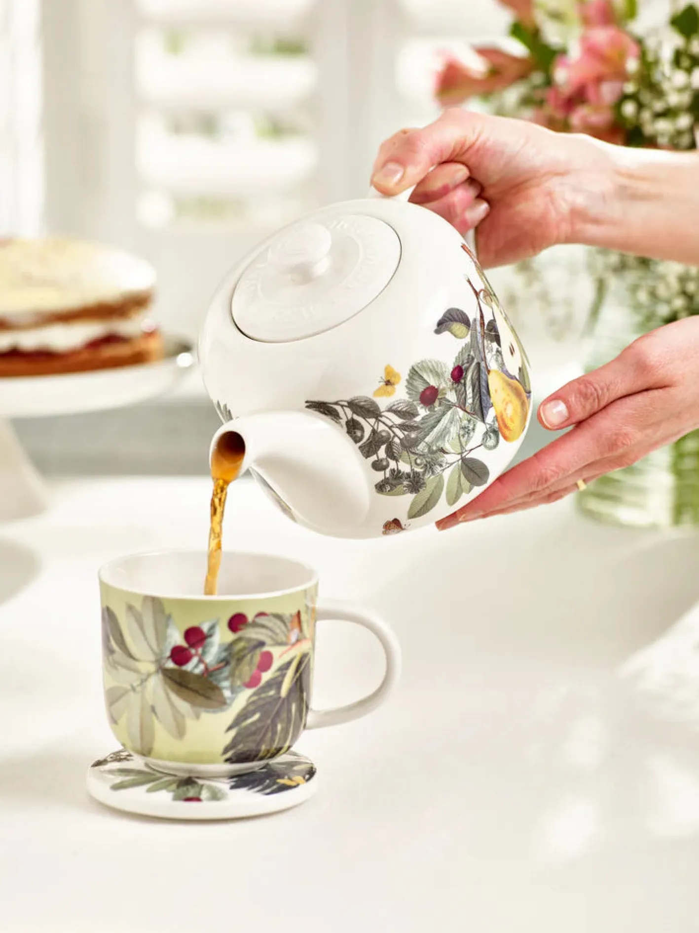 Kew Gardens Bloom Mug & Coaster Gift Set