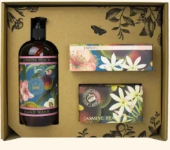 English Soap Company Kew Gardens Jasmine Peach Essential Hand Care Gift Box