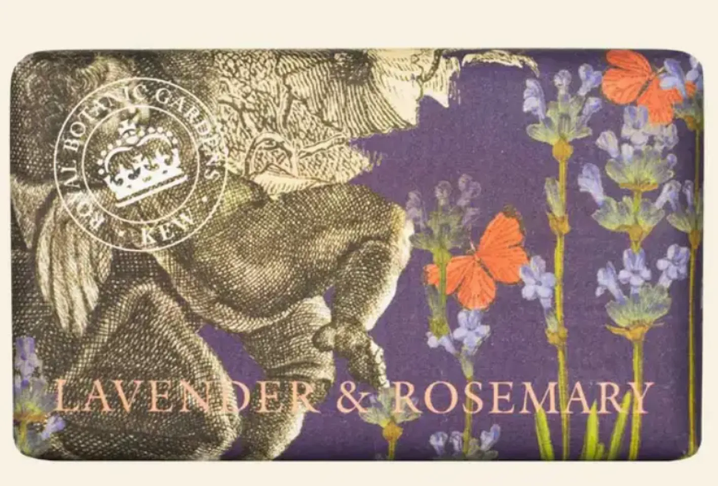 English Soap Company Kew Gardens Lavender & Rosemary Soap