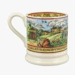 Emma Bridgewater King & Countryman Charles III 1/2 Pint Mug