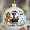 Alison Gardiner King Charles III Coronation China Bauble