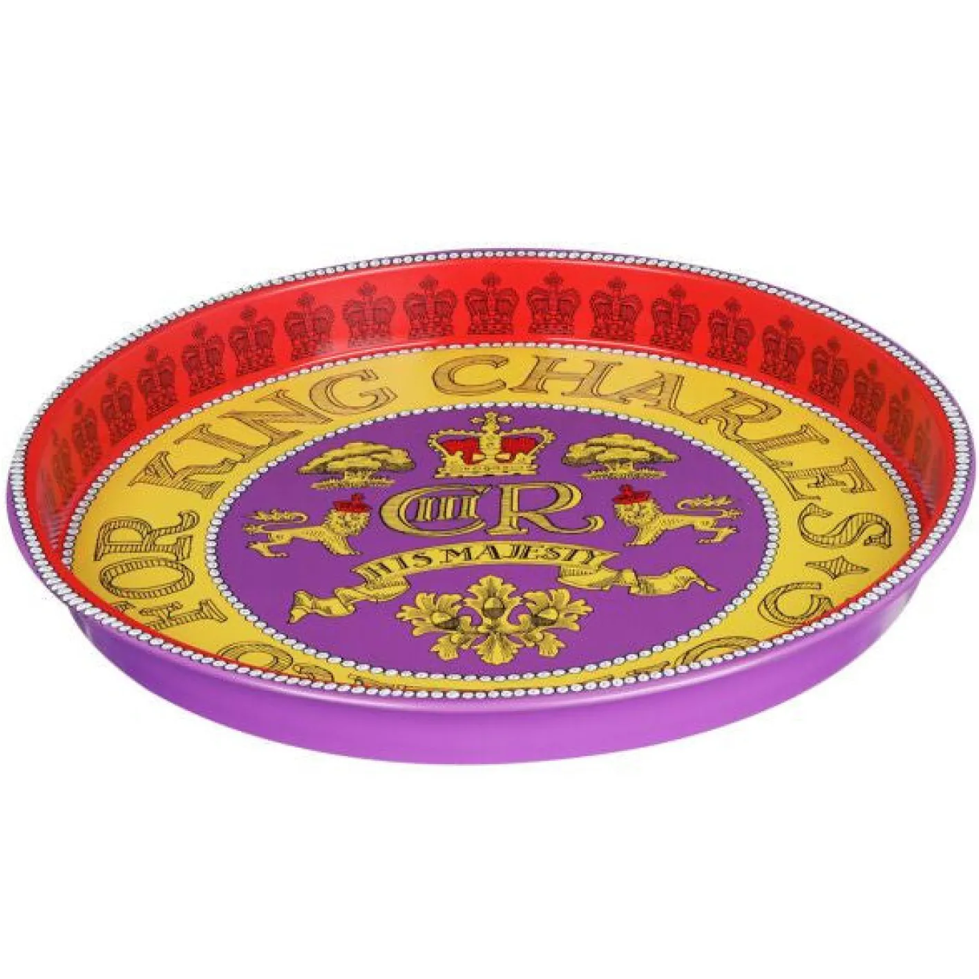 Emma Bridgewater King Charles III Coronation Deepwell Tin Tray