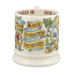 Emma Bridgewater King Charles III 1/2 Pint Mug