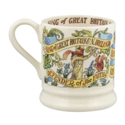 Emma Bridgewater King Charles III 1/2 Pint Mug