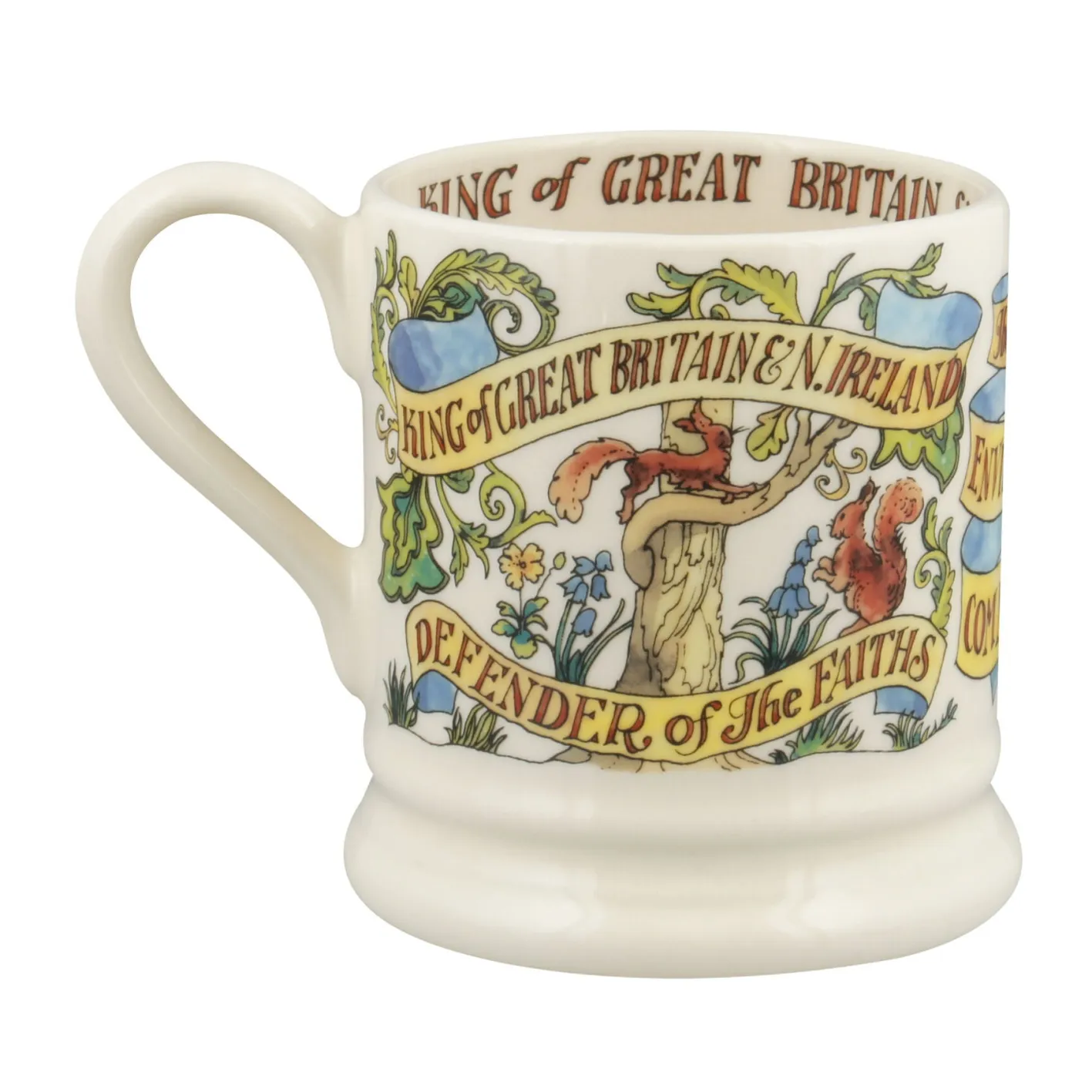 Emma Bridgewater King Charles III 1/2 Pint Mug