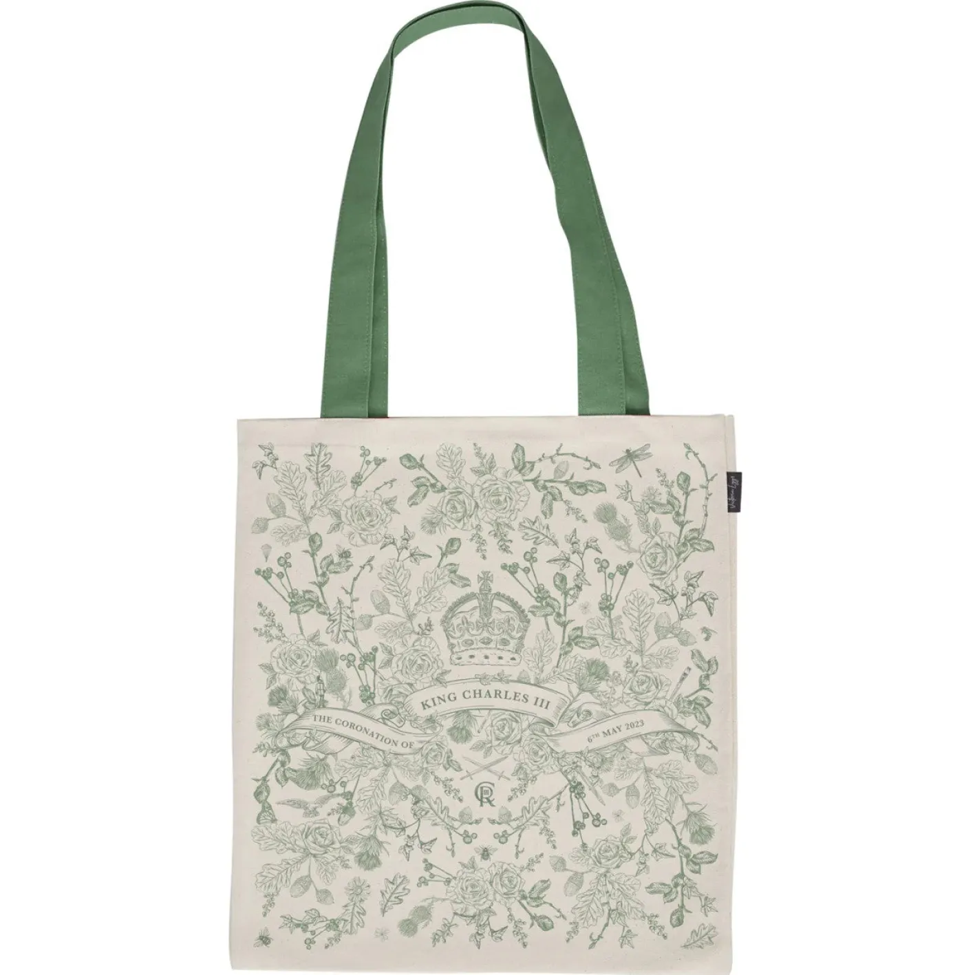 Victoria Eggs King Charles lll Coronation Canvas Tote Bag