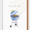 Lottie Murphy King of the Grill Father's Day Card
