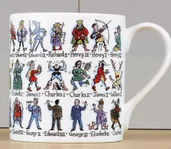 Picturemaps Kings & Queens of England Bone China Mug