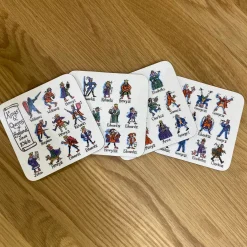 Picturemaps Kings & Queens Set of 4 Coasters