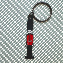 Victoria Eggs King's Guard Enamel Keyring