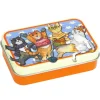 Emma Ball Kittens in Mittens Hinged Small Rectangular Tin
