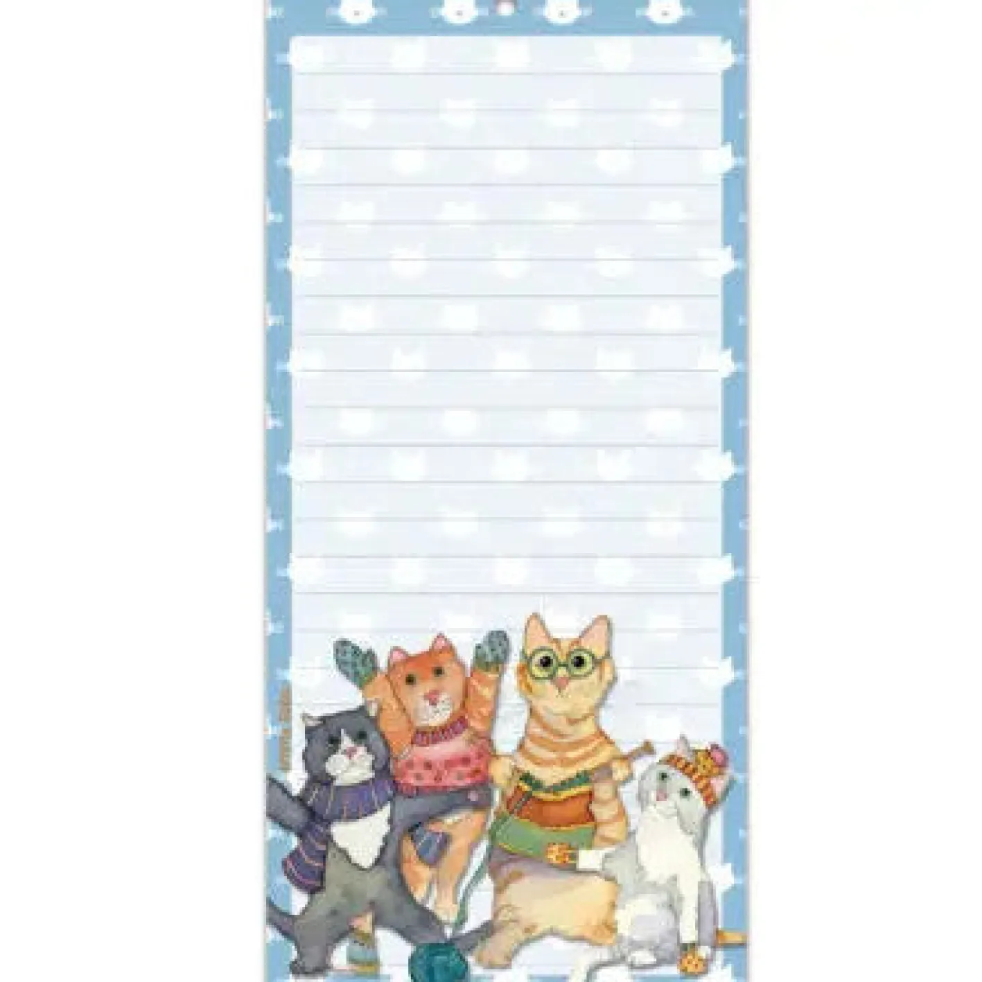 Emma Ball Kittens in Mittens Lined Magnetic Pad