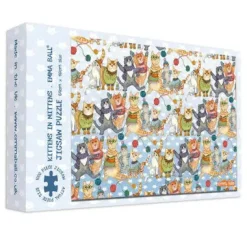 Emma Ball Kittens in Mittens 1000 Piece Jigsaw Puzzle
