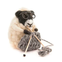 Sew Heart Felt Knitting Nora Sheep from Woolacombe